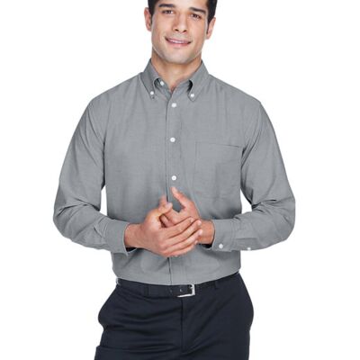 Men's Long-Sleeve Oxford with Stain-Release Thumbnail
