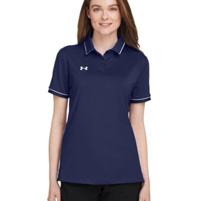 Ladies' Tipped Teams Performance Polo Thumbnail