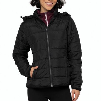 DRYFRAME® ESSENTIAL HOODED INSULATED LADIES' JACKET Thumbnail