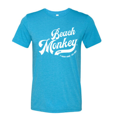 Long Bay Triblend Crew Graphic Tee / T-shirt graphique Beach Monkey Life Long Bay à col rond en tricot triple  Thumbnail