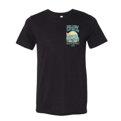 Follow That Dream RREO Triblend Crew Graphic Tee / T-shirt graphique Beach Monkey Life Follow That Dream RREO Triblend à col rond Thumbnail