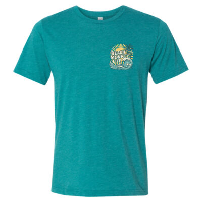 Gold Coast Triblend Crew Graphic Tee / T-shirt graphique Beach Monkey Life Gold Coast Triblend à col rond Thumbnail