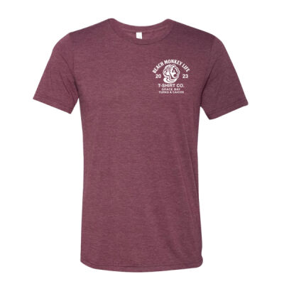 Grace Bay Turks & Caicos MG26W Triblend / T-shirt graphique Beach Monkey Life Grace Bay, îles Turques-et-Caïques MG26W Triblend à col rondCrew Graphic Tee /  Thumbnail