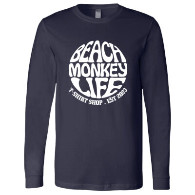 Bajari Long Sleeve Crew Graphic Tee / T-shirt à manches longues graphique Beach Monkey Life Bajari à col rond Thumbnail