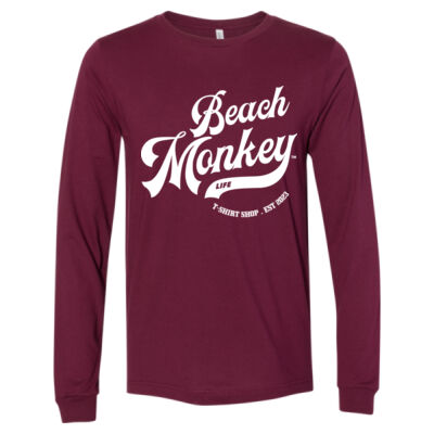 Long Bay Long Sleeve Crew Graphic Tee / T-shirt à manches longues graphique Beach Monkey Life Long Bay à col rond  Thumbnail