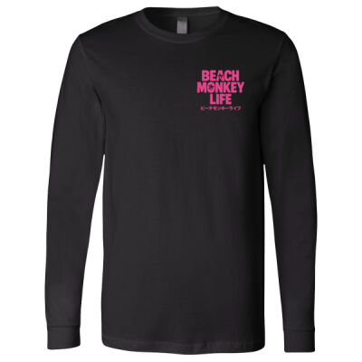 Made in Japan JP26P Crew Graphic Long SleeveTee / T-shirt à manches longues graphique Beach Monkey Life Fabriqué au Japon JP26P à col rond  Thumbnail