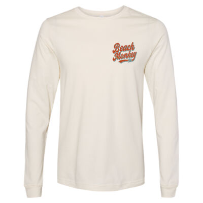 Think Big Long Sleeve Crew Graphic Tee / T-shirt à manches longues graphique Beach Monkey Life Pense Grand à col rond  Thumbnail