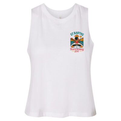 St Barths Gustavo Crew Graphic Tank / Débardeur graphique Beach Monkey Life St Barths Gustavo à col rond   Thumbnail