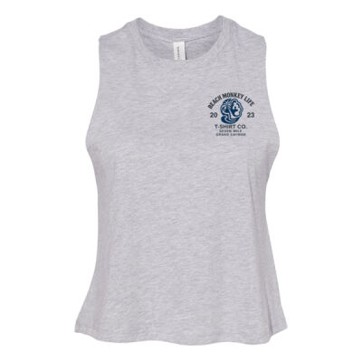 7Mile Grand Cayman MG26N Crew Graphic Racer Tank / Débardeur graphique Beach Monkey Life 7Mile Grand Cayman MG26N à col rond Thumbnail