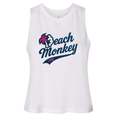 Beach Monkey Life Long Bay26L Crew Graphic Racer Tank / Débardeur graphique Beach Monkey Life Long Bay26L à col rond  Thumbnail