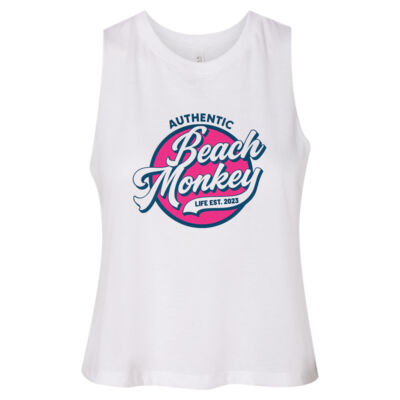 Beach Monkey Life Sapodilla Crew Graphic Racer Tank / Débardeur graphique Beach Monkey Life Sapodilla26 à col rond Thumbnail