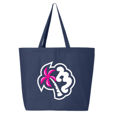 BEACH MONKEY LIFE MG26N Canvas Tote/  BEACH MONKEY LIFE MG26N – Sac Fourre-Tout en Canevas  Thumbnail