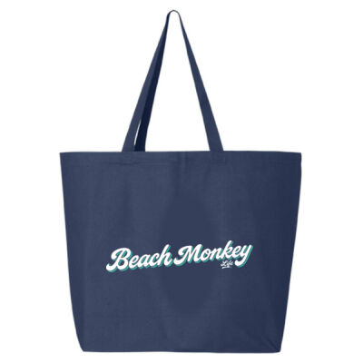 BEACH MONKEY LIFE Grace Bay MG26N Canvas Tote / BEACH MONKEY LIFE Grace Bay MG26N – Sac Fourre-Tout en Canevas  Thumbnail