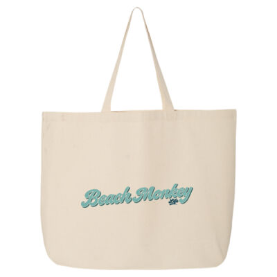 BEACH MONKEY LIFE Gold Coast 26 Canvas Tote / BEACH MONKEY LIFE Gold Coast 26 – Sac Fourre-Tout en Canevas  Thumbnail