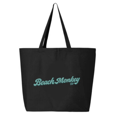 BEACH MONKEY LIFE  Follow That Dream LRD26 Canvas Tote / BEACH MONKEY LIFE Follow That Dream LRD26 – Sac Fourre-Tout en Canevas  Thumbnail