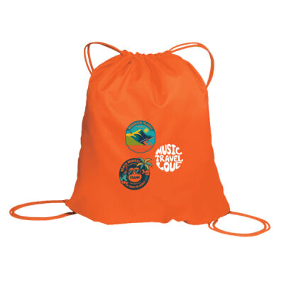 Music Travel Love We Travel The World Magdelan Islands Drawstring Beach Cinch Bag / Music Travel Love – We Travel The World Sac de plage à cordon Îles-de-la-Madeleine Thumbnail