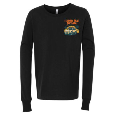 Follow that Dream LRDO Youth Long Sleeve Crew Graphic Tee / Follow That Dream LRDO – Chandail à Manches Longues pour Jeunes  Thumbnail