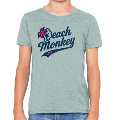 Beach Monkey Life Long Bay26L Youth Crew Graphic Tee / T-shirt Graphique pour Jeunes – Beach Monkey Life Long Bay26L  Thumbnail