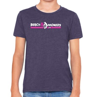 Beach Monkey Life MG24NT Youth Crew Graphic Tee / T-shirt Graphique pour Jeunes – Beach Monkey Life MG24NT  Thumbnail