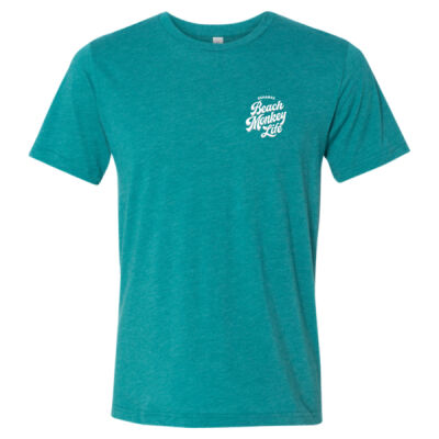 Bahamas Vintage 26 Triblend Crew Graphic Tee / T-shirt graphique Beach Monkey Life Vinatage 26 Bahamas à col rond en tricot triple 6 Thumbnail