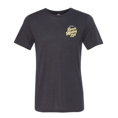 Bahamas Vintage 26 Triblend Crew Graphic Tee / T-shirt graphique Beach Monkey Life Vinatage 26 Bahamas à col rond en tricot triple 6 2 Thumbnail