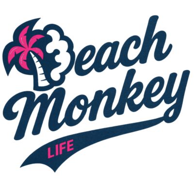 BEACH MONKEY LIFE VINTAGE26 LIGH BG Thumbnail