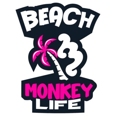 BEACH MONKEY LIFE MG24N SOAK UP THE SUN LIGHT BG Thumbnail