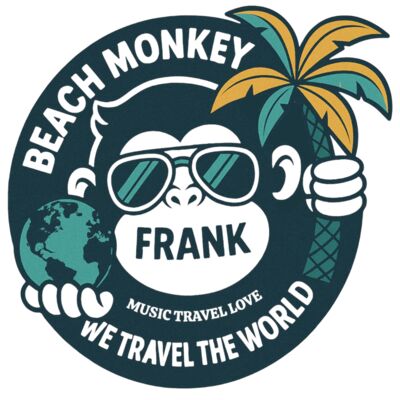 BEACH MONKEY LIFE MUSIC TRAVEL LOVE 26 KEEP SMILING FRANK LIGHT BG Thumbnail