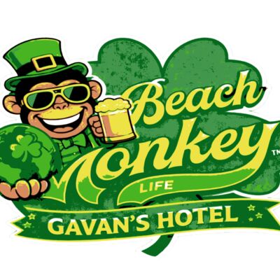 BEACH MONKEY LIFE GAVANS HOTEL ST PADDYS V2 Thumbnail
